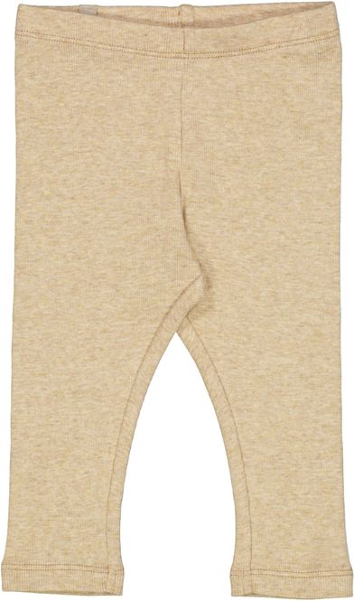 Hovedbilde Wheat Rib leggings - dark oat melange