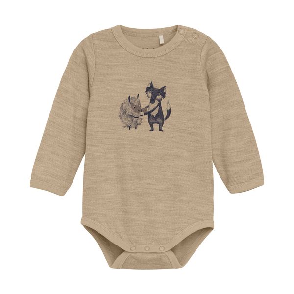 Hovedbilde CeLaVi Solid Ull/Bambus body til barn - Savannah ...