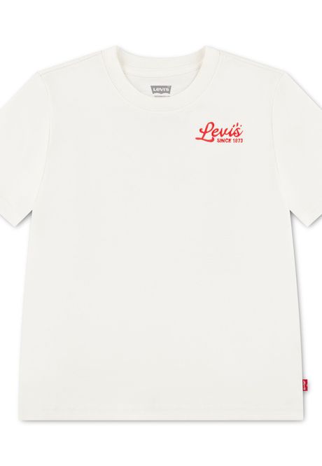 Hovedbilde Levis Pizza loving bear t-skjorte - white