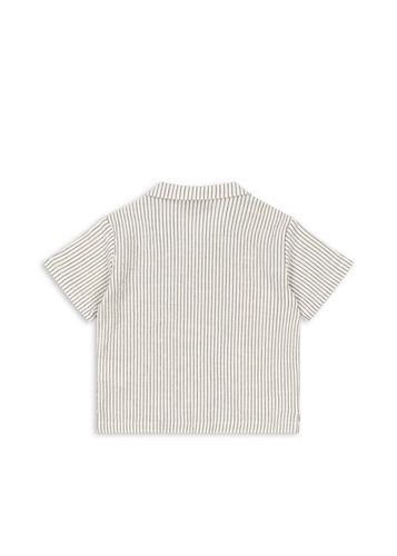 Konges Sløjd Elliot Kortermet skjorte til barn - stripe blue