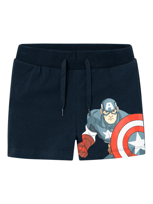 Hovedbilde Name It Mayan Captain America shorts - dark ...