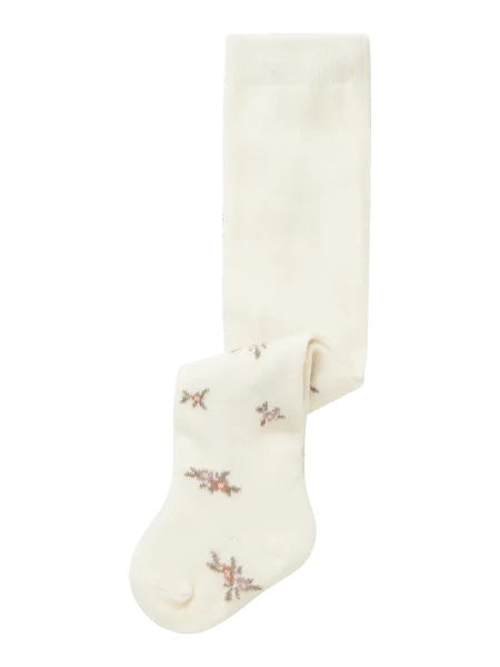 Hovedbilde Name It Wak Small flower Ullstrømpebukse til baby ...