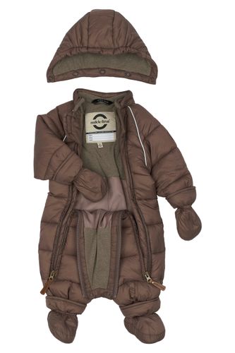 Mikk-Line Puff baby vinterdress - sparrow